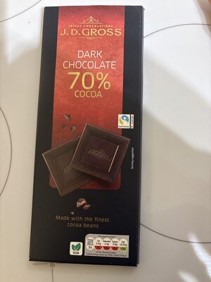 DARK CHOCOLATE 70% CACAO
