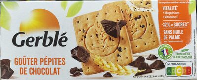 Goûter pépites de chocolat