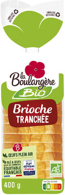 Brioche Tranchée Bio 400g