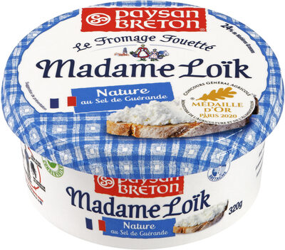 Paysan Breton - Le Fromage Fouetté Madame Loïk - Nature au Sel de Guérande