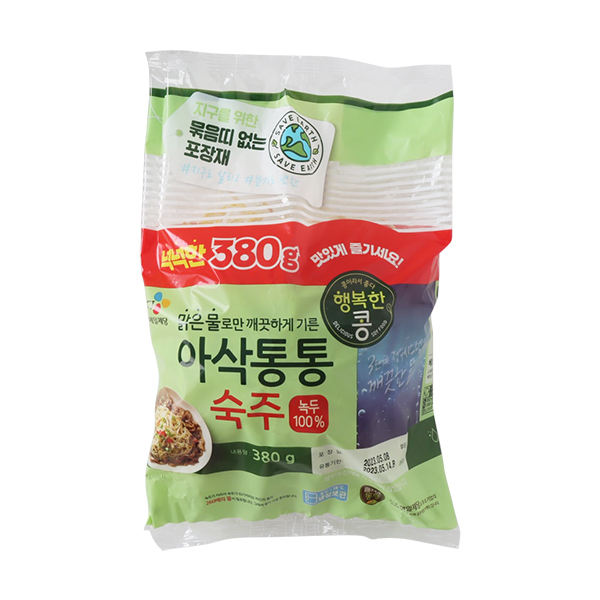 [CJ제일제당] 아삭통통숙주 380g