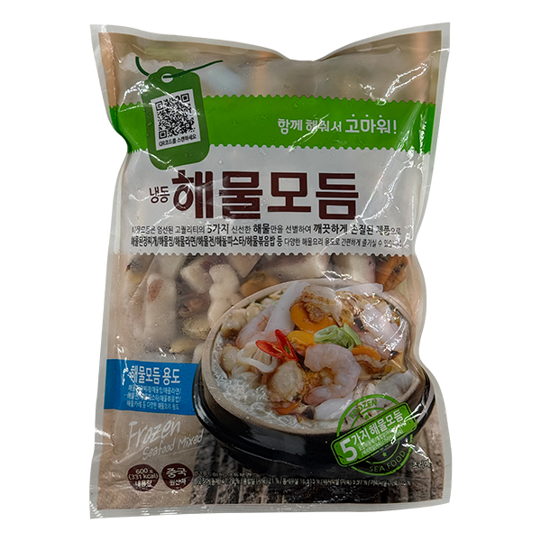 [재호] 냉동 해물모듬 600g