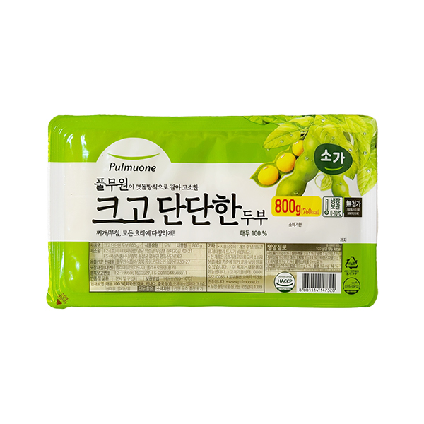 [풀무원] 크고 단단한 두부 800g